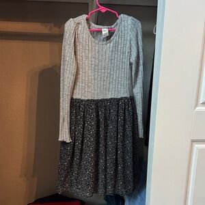 OshKosh B'gosh Gray and Black Casual Dress